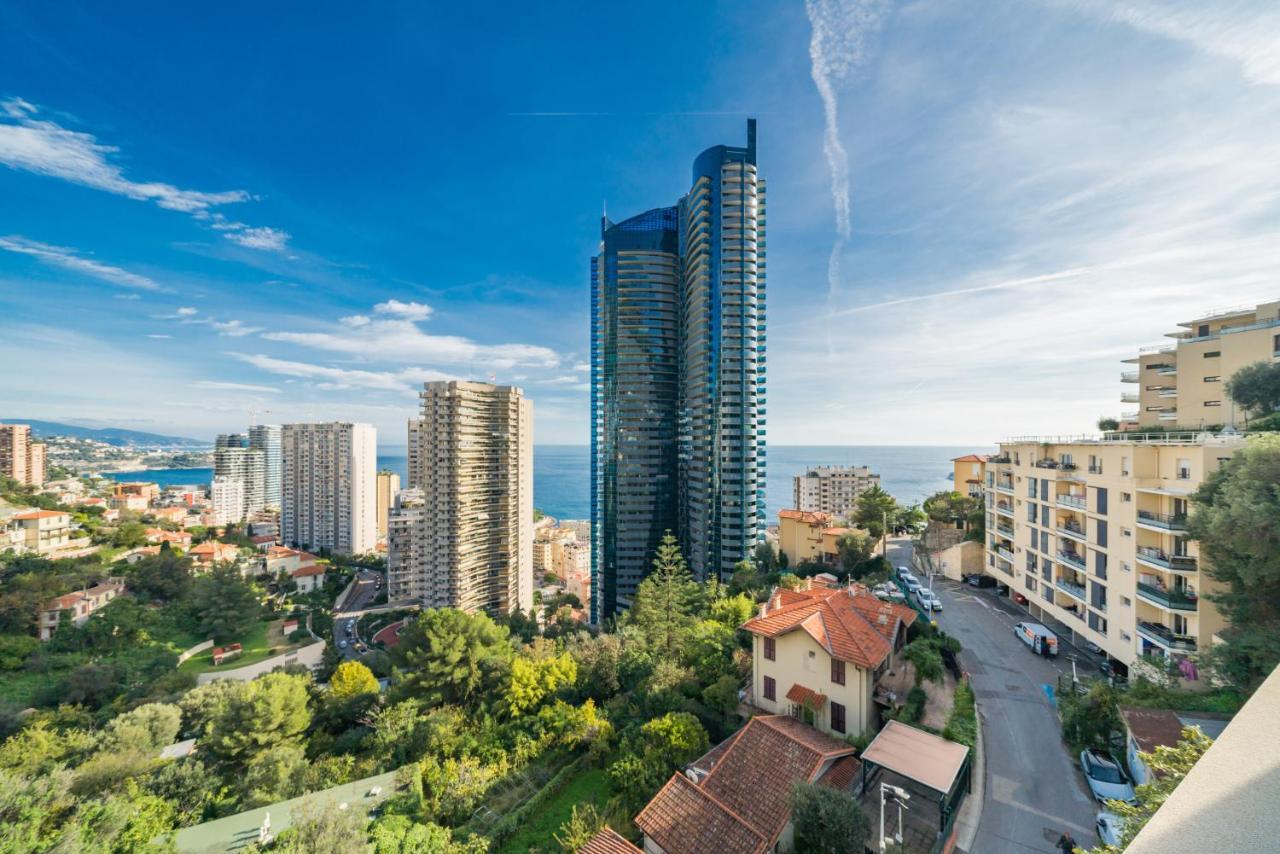 5Mn Monaco - Terrasse Vue Mer - Parking - Be Beausoleil Esterno foto